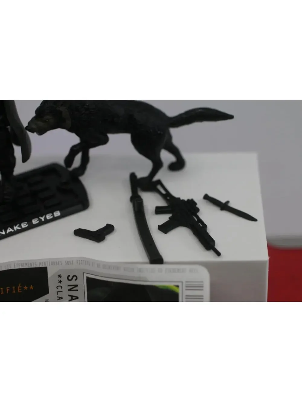 G.I. Joe Rise of Cobra Snake Eyes Paris Pursuit Black Timber Variant Hasbro 2009 - Picture 7 of 10